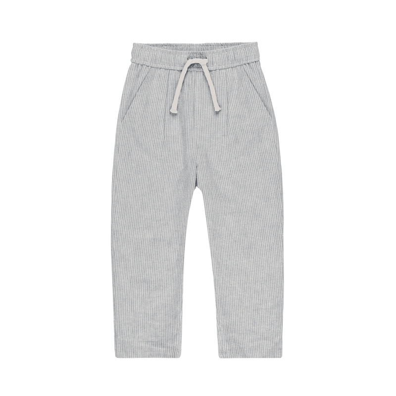 Rylee + Cru Ryder Pant - Blue Micro Stripe