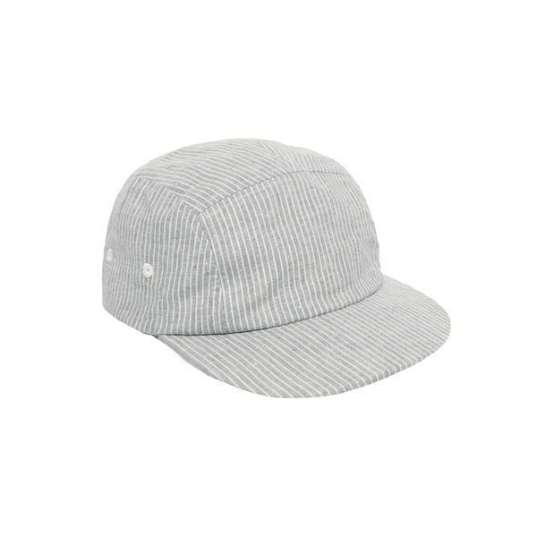 Rylee + Cru Skater Hat - Blue Micro Stripe