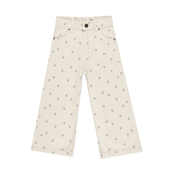 Rylee + Cru Straight Leg Pant - Blue Daisy