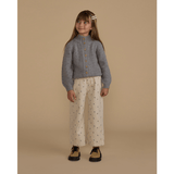 Rylee + Cru Straight Leg Pant - Blue Daisy