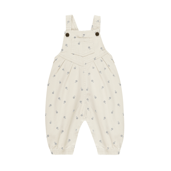 Rylee + Cru Vintage Overall - Blue Daisy