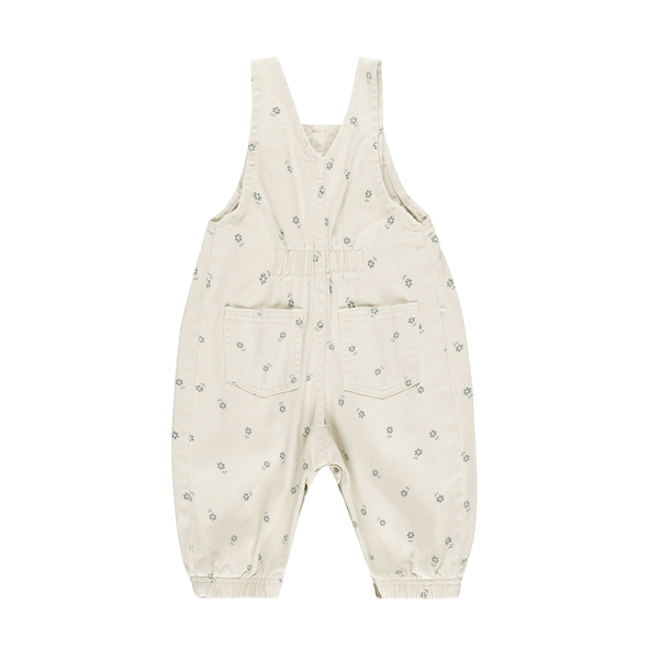 Rylee + Cru Vintage Overall - Blue Daisy