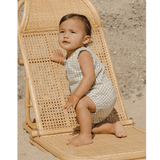 Rylee + Cru Baby Tank Set - Eucalyptus Gingham