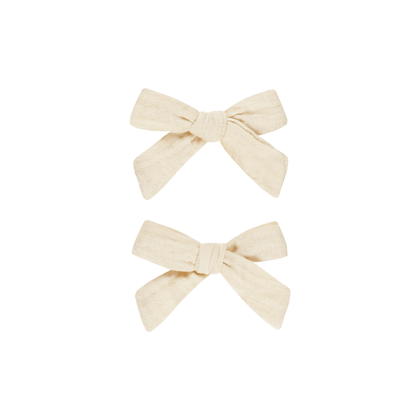 Rylee + Cru Bows Set of 2 - Natural