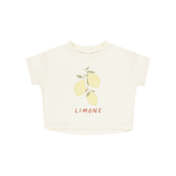 Rylee + Cru Boxy Tee - Limone