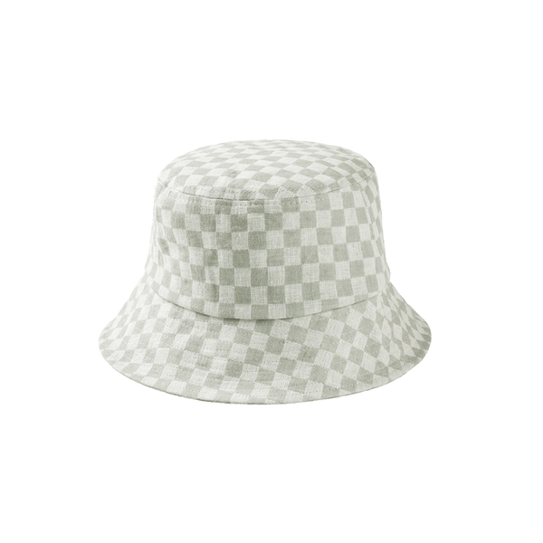 Rylee + Cru Bucket Hat - Sage Check