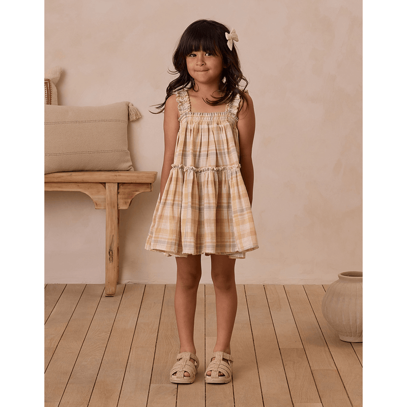 Rylee + Cru Cicily Dress - Pastel Plaid