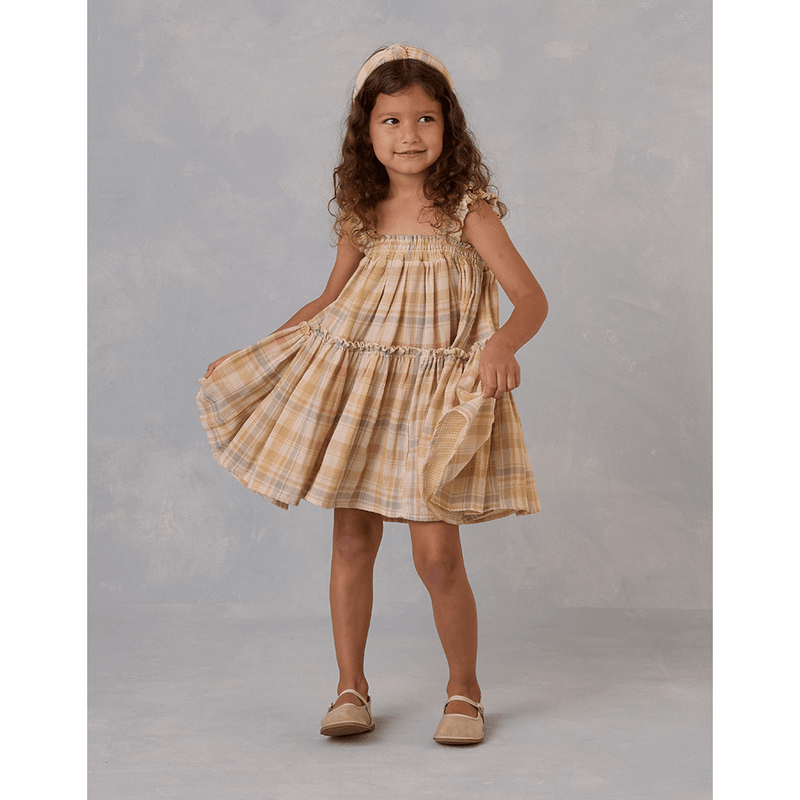 Rylee + Cru Cicily Dress - Pastel Plaid