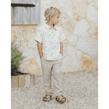 Rylee + Cru Ethan Trouser - Cocoa