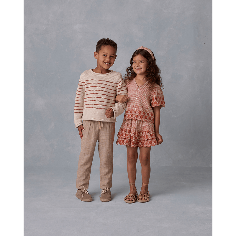 Rylee + Cru Ethan Trouser - Cocoa