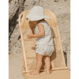 Rylee + Cru Floppy Sun Hat - Eucalyptus Gingham