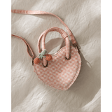 Rylee + Cru Heart Purse - Poppy Gingham