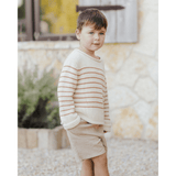 Rylee + Cru Jacques Sweater - Poppy Stripe