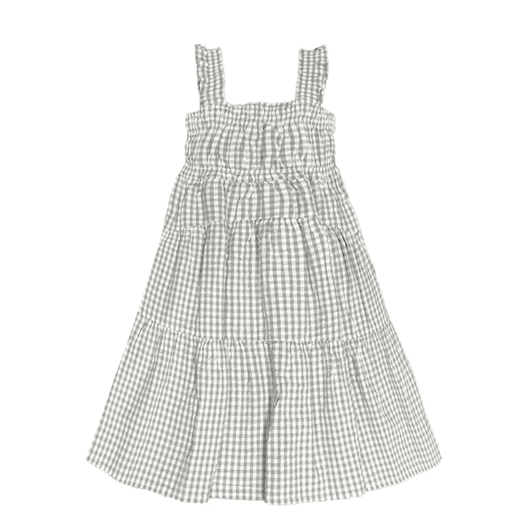 Rylee + Cru Josie Dress - Eucalyptus Gingham