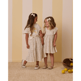 Rylee + Cru Mariposa Dress - Lemons