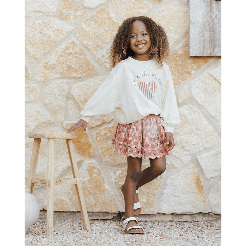 Rylee + Cru Oversized Sweatshirt - Joie De Vivre