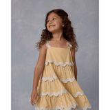 Rylee + Cru Ric Rac Dress - Yellow