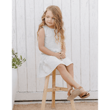 Rylee + Cru Sparrow Skirt - Eucalyptus Gingham