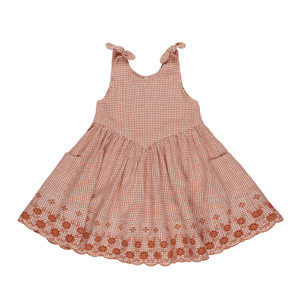 Rylee + Cru Summer Dress - Poppy Gingham