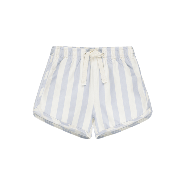 Rylee + Cru Swim Trunk - Blue Stripe