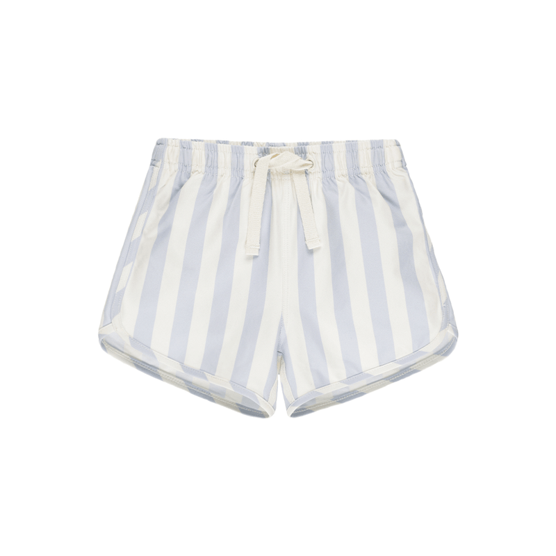 Rylee + Cru Swim Trunk - Blue Stripe