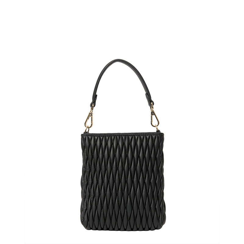 Saben Coco Mini Bag - Black Diamond Quilt