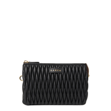 Saben Tilly Crossbody - Black Diamond Quilt