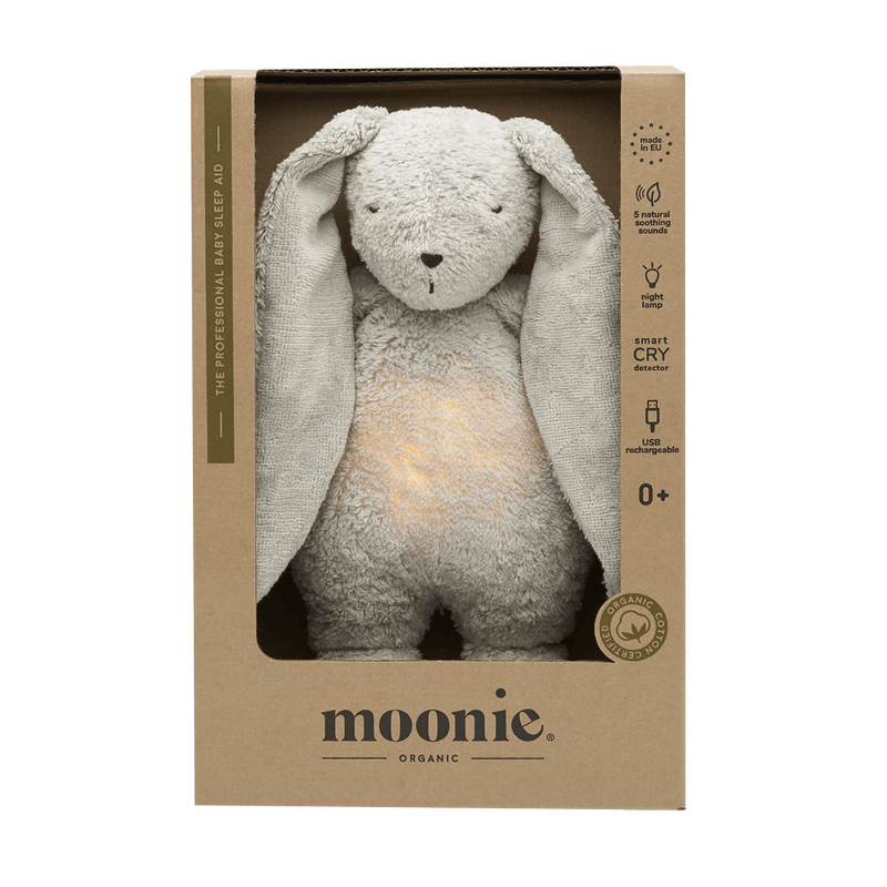 Moonie Organic Humming Bunny - Gray