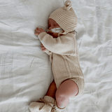 Ziggy Lou - Heirloom Romper Biscotti Fleck