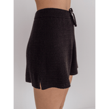 Ziggy Lou - Womens Knit Shorts Onyx