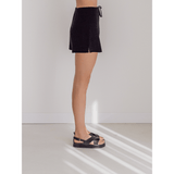 Ziggy Lou - Womens Knit Shorts Onyx