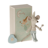 Maileg Tooth Fairy Mouse - Little Brother Blue SECOND