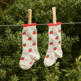 Nature Baby Cotton Socks - Raspberries