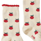 Nature Baby Cotton Socks - Raspberries