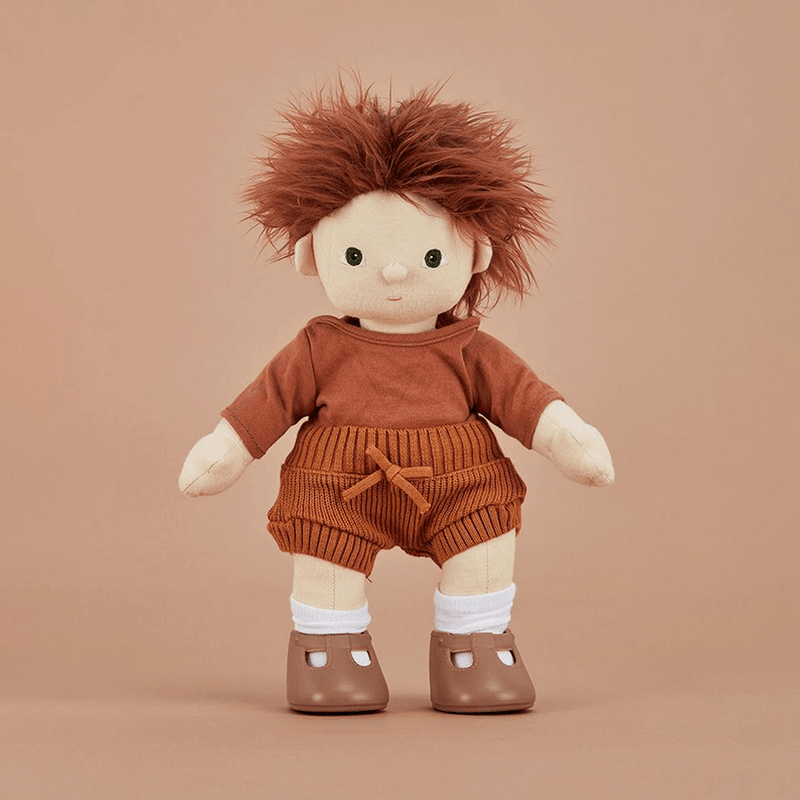 Olli Ella Dinkum Doll Clothes - Snuggly Set Toffee