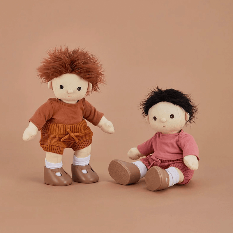 Olli Ella Dinkum Doll Clothes - Snuggly Set Toffee