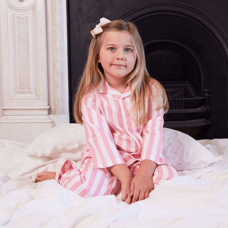 Piccolo Pyjama Long Set - Ballet Pink