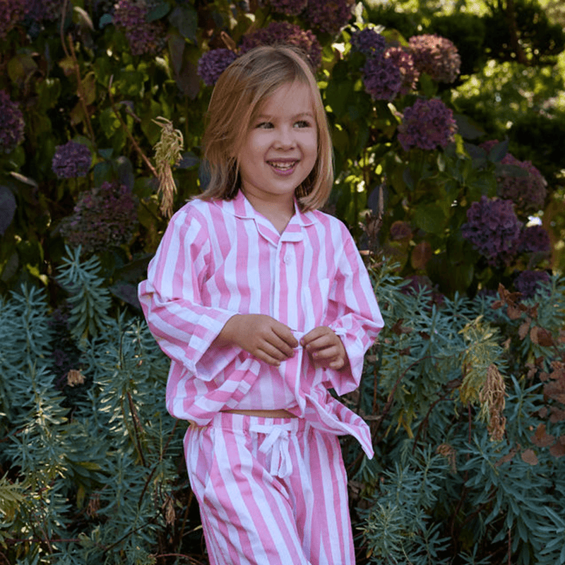 Piccolo Pyjama Long Set - Ballet Pink