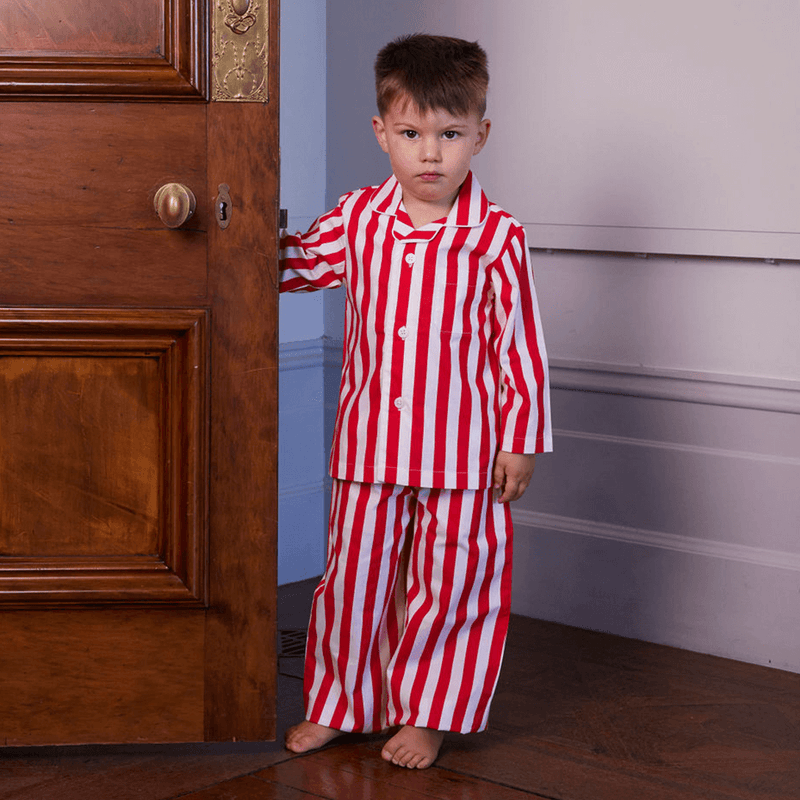 Piccolo Pyjama Long Set - Carnival Red