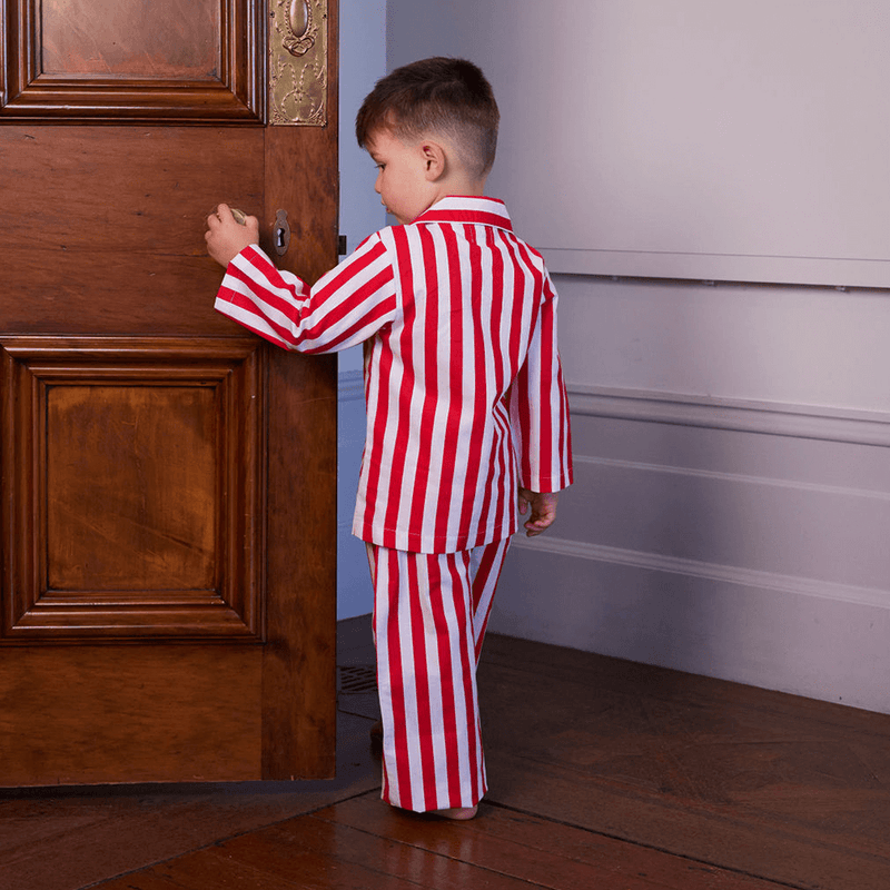 Piccolo Pyjama Long Set - Carnival Red