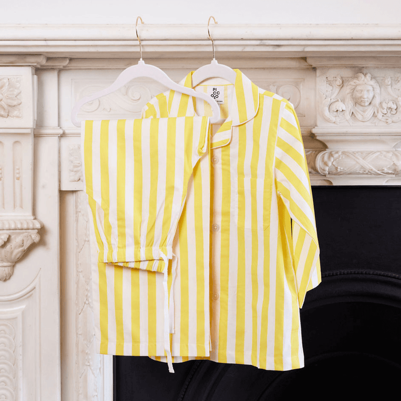 Piccolo Pyjama Long Set - Sunshine Yellow