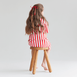 Piccolo Pyjama Short Set - Carnival Red