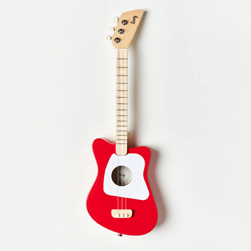 Loog Mini Acoustic Guitar - Red