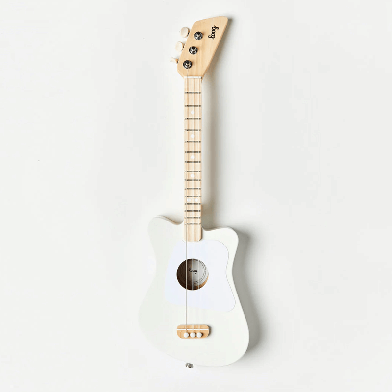 Loog Mini Acoustic Guitar - White