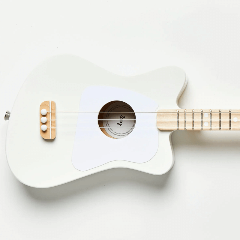 Loog Mini Acoustic Guitar - White