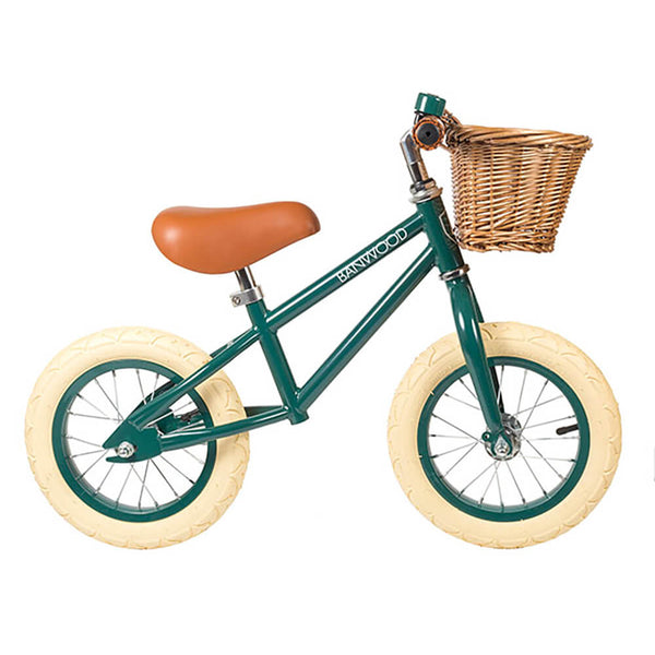 Banwood First Go Balance Bike - Dark Green