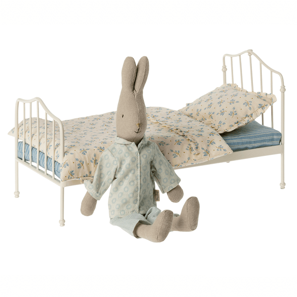 Maileg Miniature Bed - Mini Blue