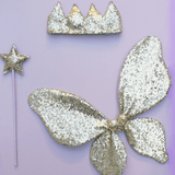 Mimi & Lula Sparkle Sequin Wings - Gold