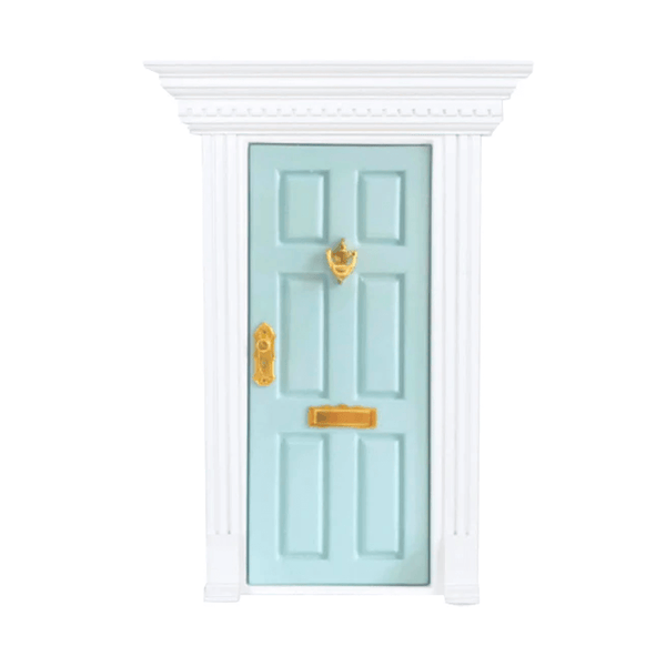 My Wee Fairy Door - Duck Egg Blue