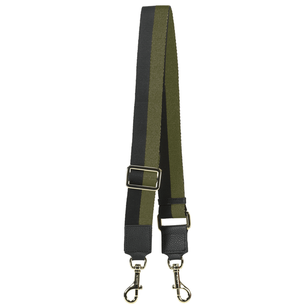 Saben Feature Strap - Black + Khaki